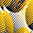 black/yellow